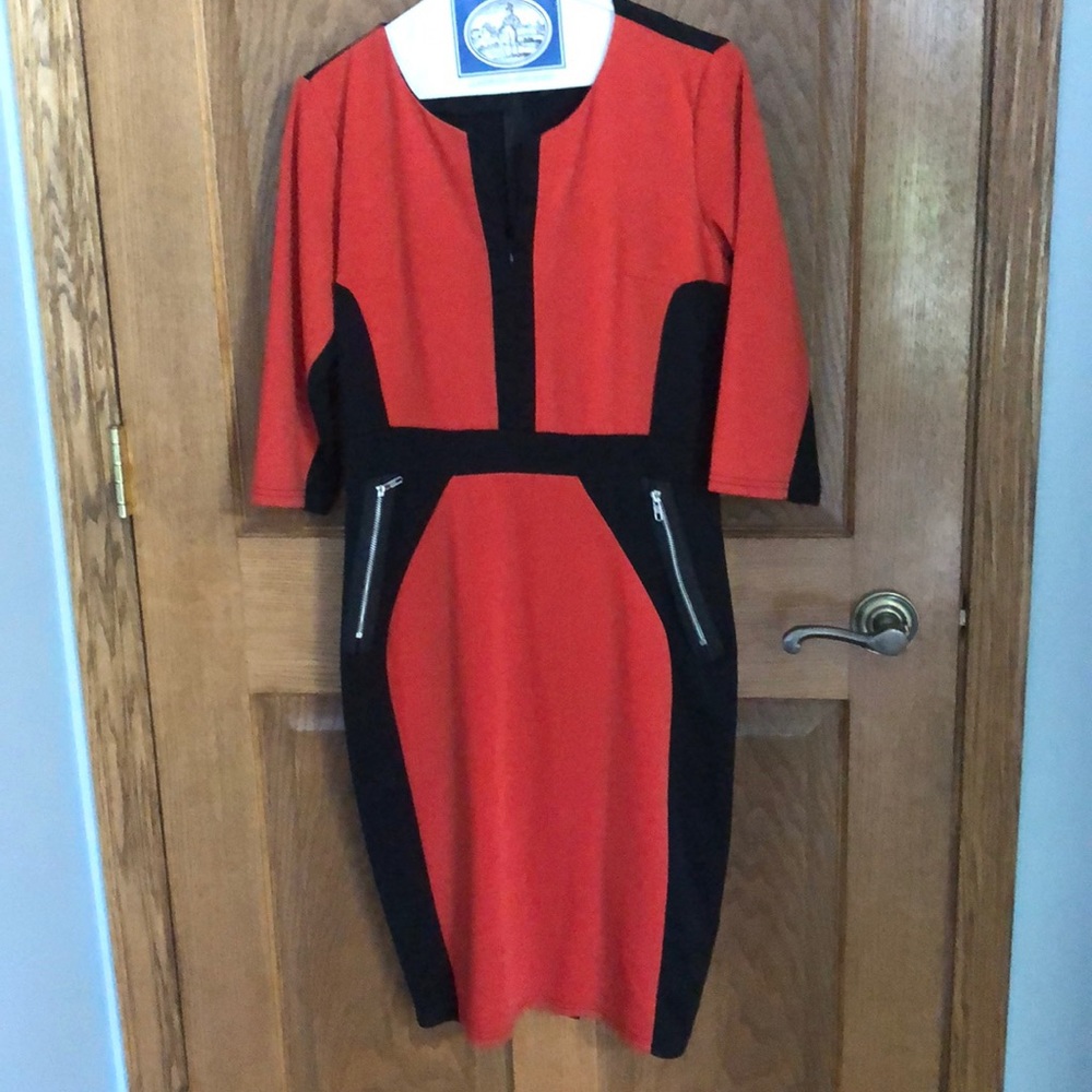 Color block dress!